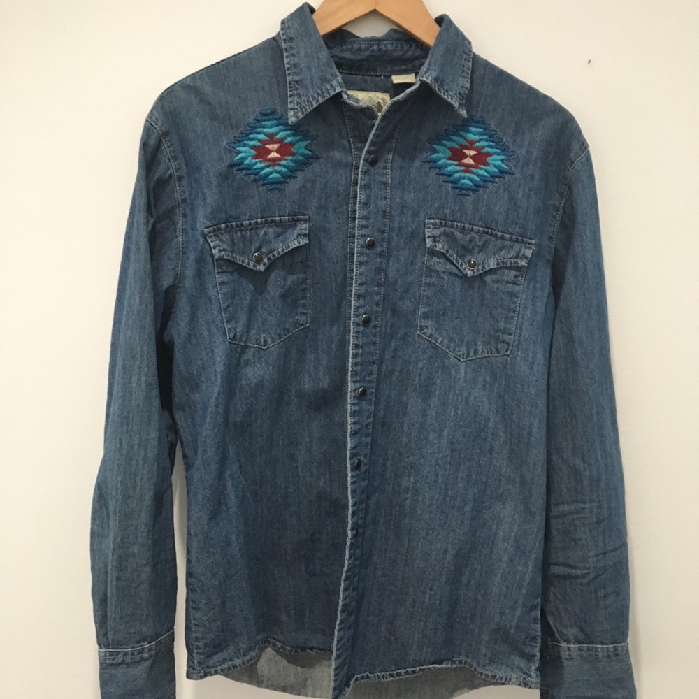 Denim shirt
